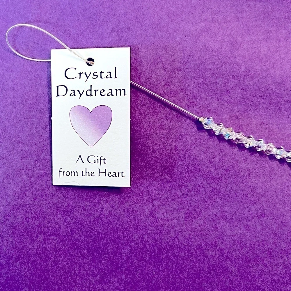Woodstock Crystal Daydream "Pink Heart" Sun Catcher Rainbow Maker - Picture 3 of 5